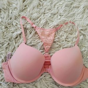 Victoria's Secret t-shirt push up full coverage underwire bra size 36B